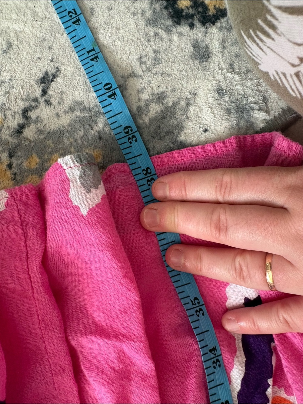 Old Navy Hot Pink Floral Spaghetti-Strap Dress - Picture 5 of 5